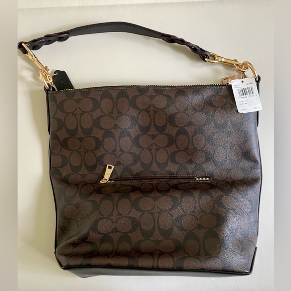Coach Signature Abby Duffle. Brown/Black. NEW with tags. - Picture 3 of 10